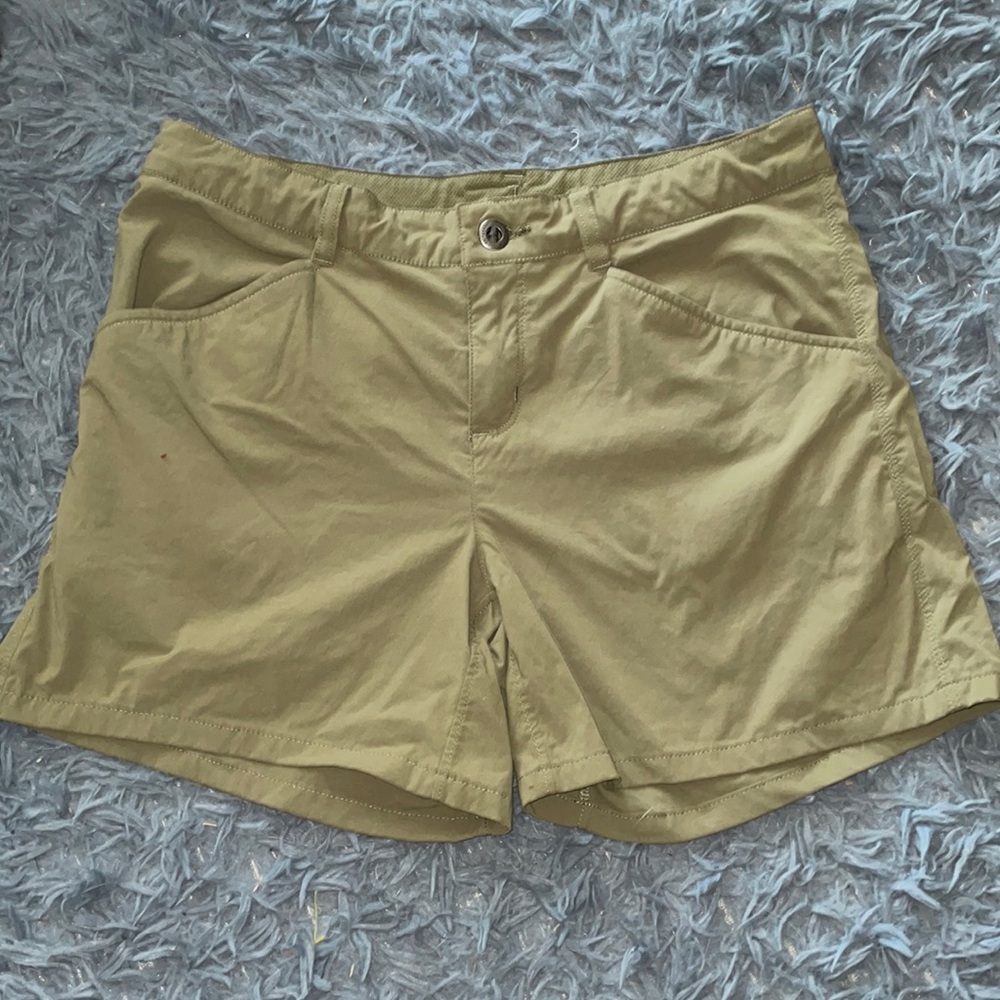 Olive Green Hiking Shorts